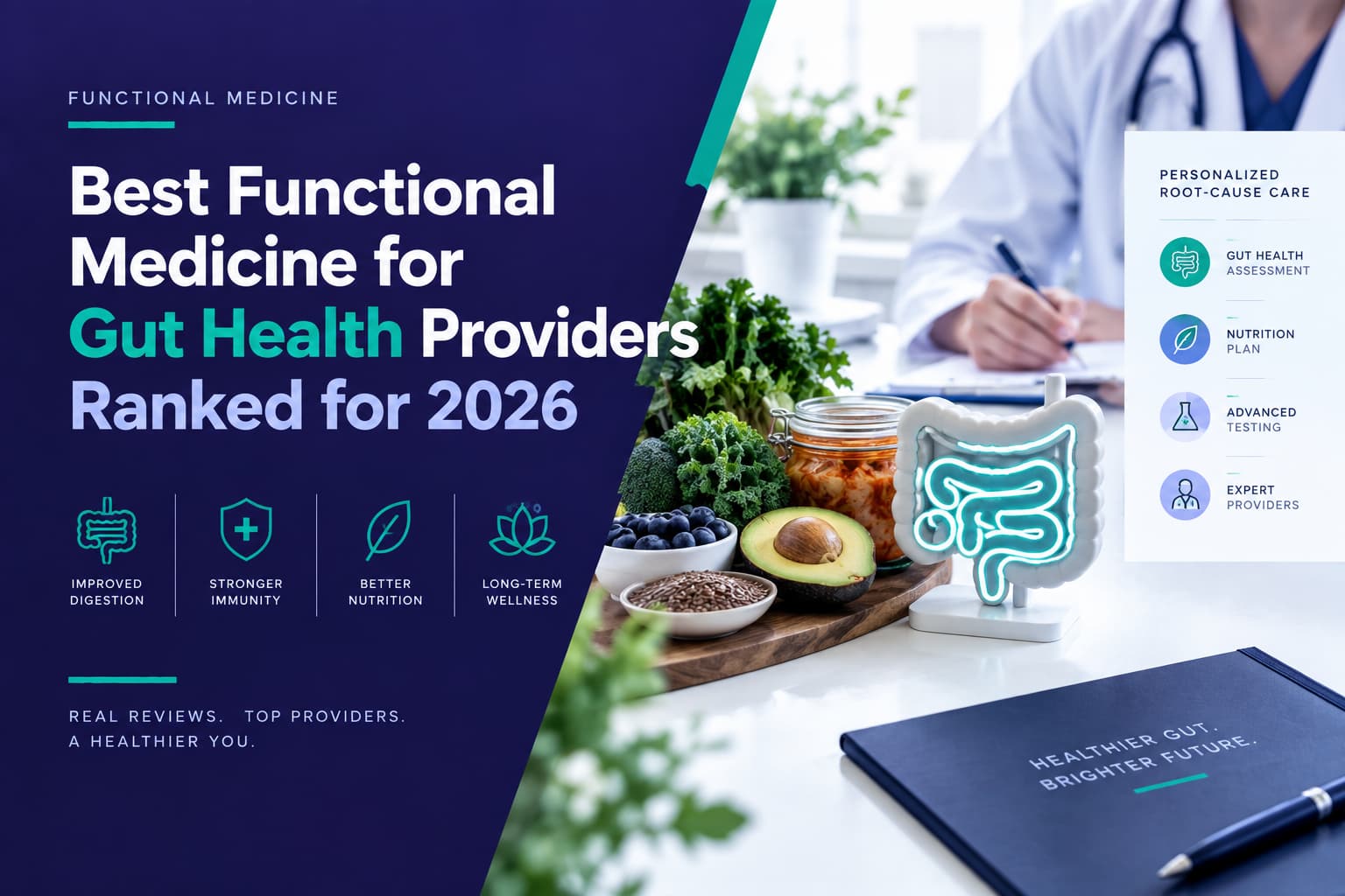 Best Functional Medicine for Gut Health Providers Ranked for 2026