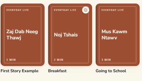 stories layout Stories Layout
