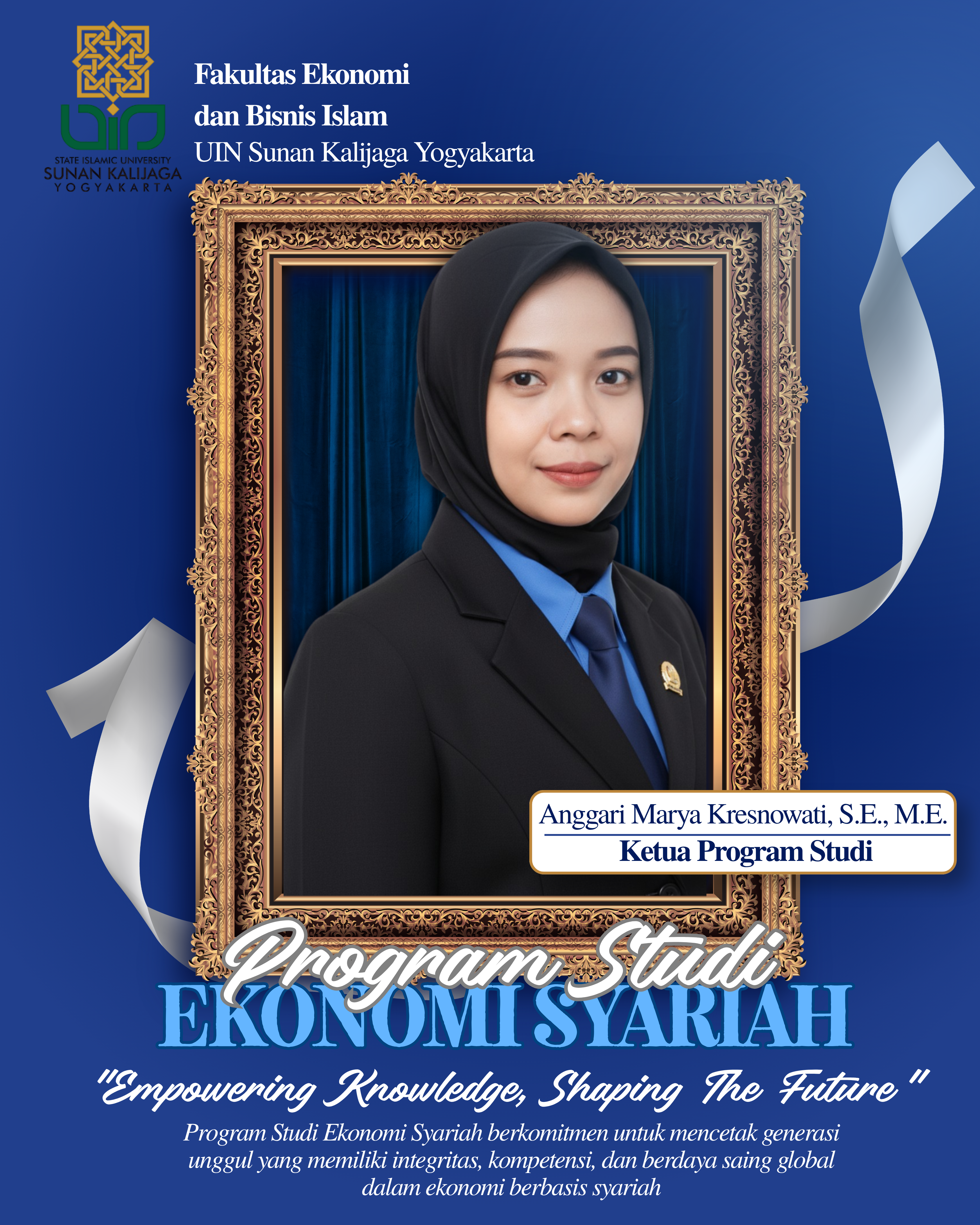 Poster Ketua Program Studi - Anggari Marya Kresnowati, S.E., M.E.