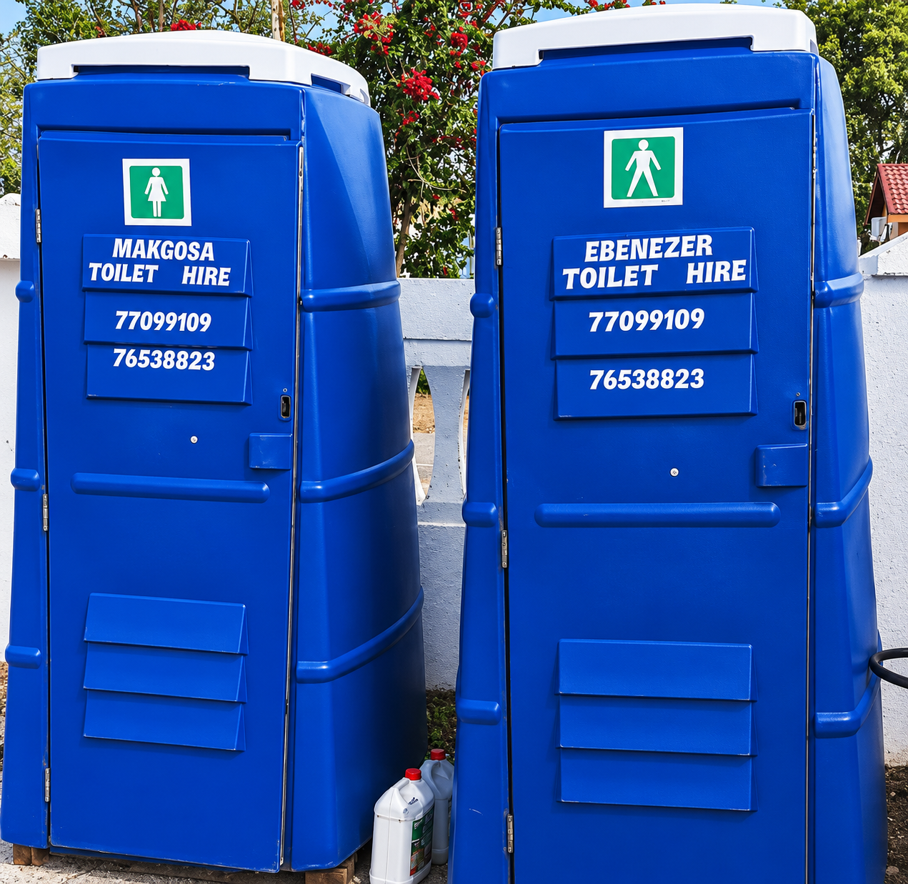 Ebenezer Toilet Hire Bagande VIP toilet