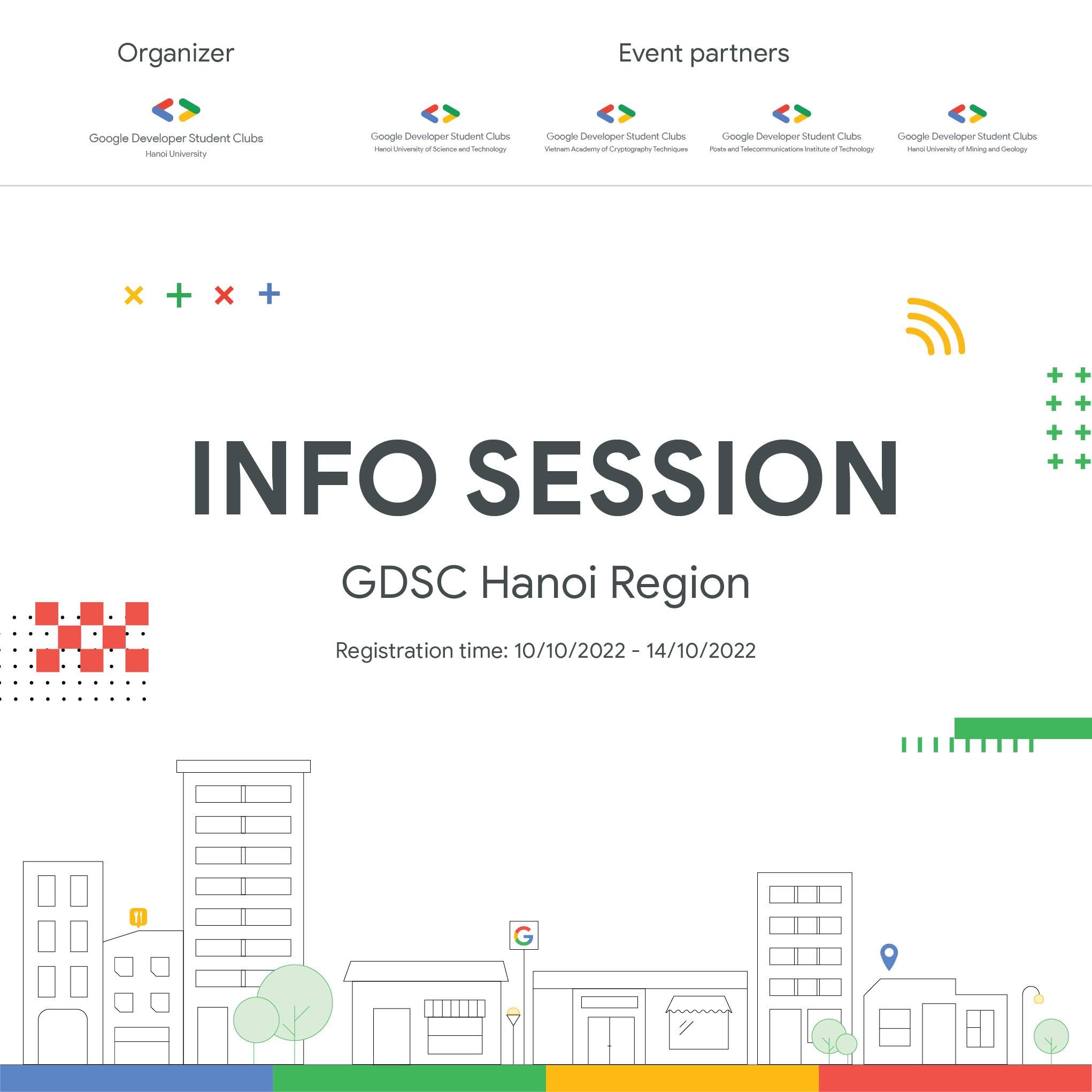 INFO SESSION GDSC HANOI REGION