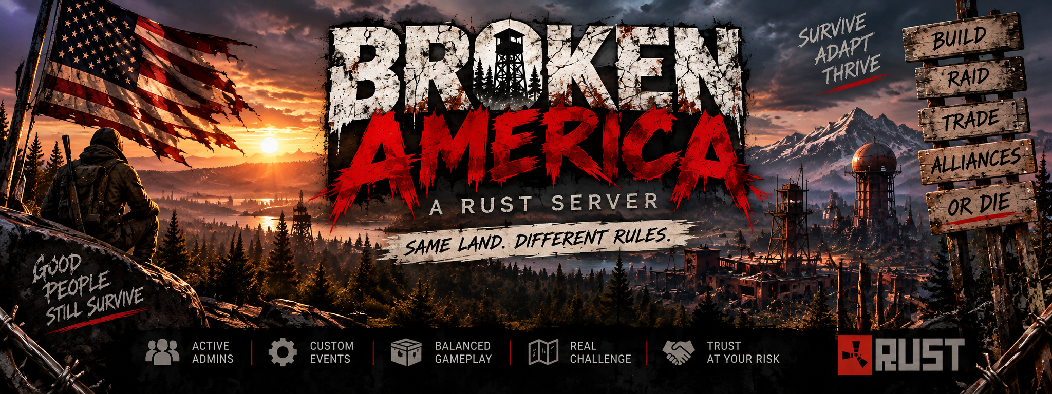 Broken America / Boosted Loot / Fresh Wipe banner