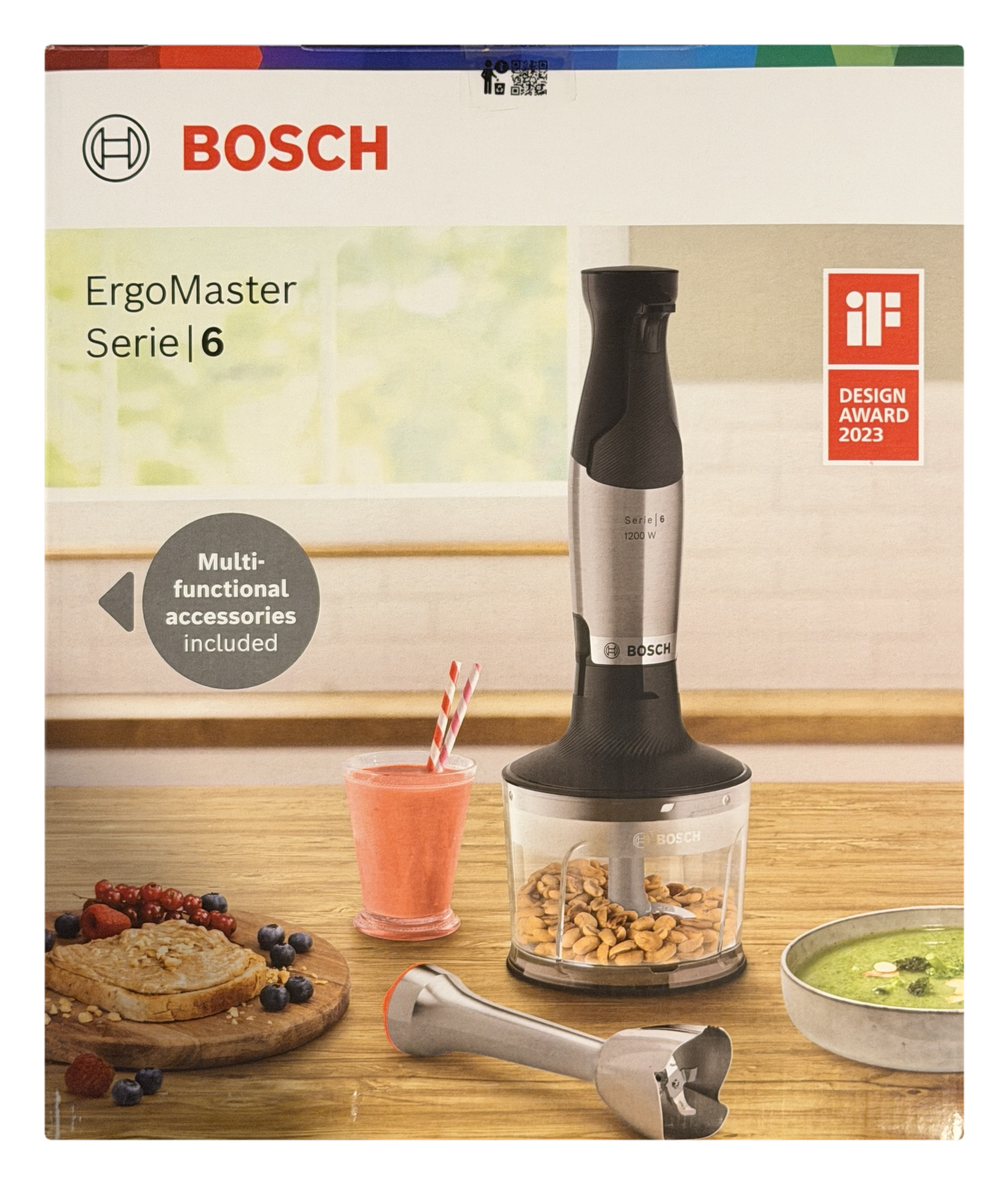 Bosch MSM6M830 ErgoMaster Serie 6 Stabmixer