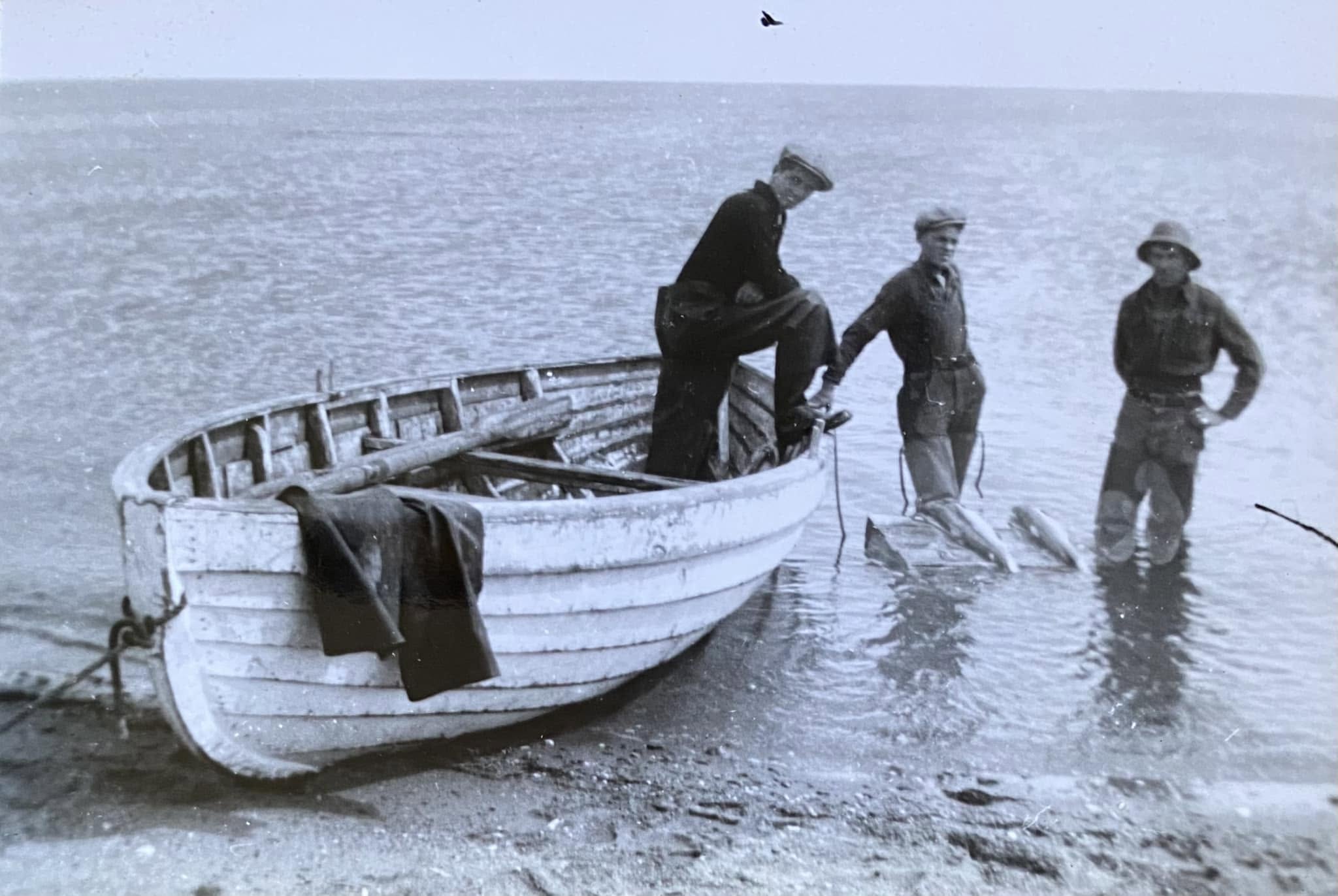 Historic Kouchibouguac fishing boat